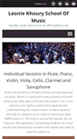 Mobile Screenshot of lkmusicschool.com.au
